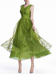 Image result for Green Dress Floral