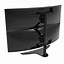 Image result for Curved Screen Wall Mount