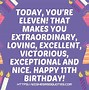 Image result for 11 Year Old Birthday Messages
