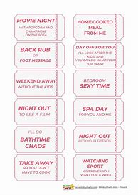 Image result for Free Printable Love Coupons for Her