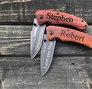 Image result for Personalized Knives for Groomsmen