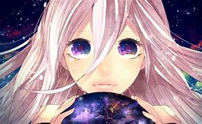 Image result for Anime Girl with Rainbow Eyes