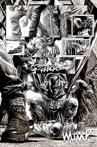 Image result for Batman Comic Book Pages Black and White