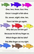 Image result for Fish Number Rhyme with Picture