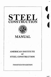 Image result for AISC Steel Manual Material Page