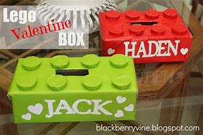 Image result for LEGO Valentine Box