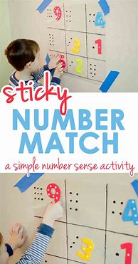 Image result for Number Matching Activities for Preschoolers