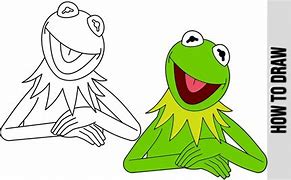 Image result for Kermit Drawing