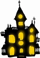 Image result for Halloween Haunted House Cartoon