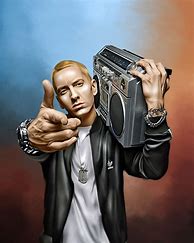 Image result for Eminem Biography of CD Cover Art