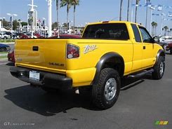 Image result for 2003 Chevy S10 ZR2 Yellow
