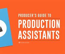 Image result for Production Assistant Jobs