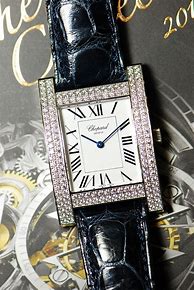 Image result for Chopard H. Long Manual Diamond Watch