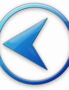 Image result for Blue Back Button Icon