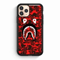 Image result for BAPE Phone Case Red iPhone 11