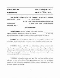 Image result for Divorce Contract