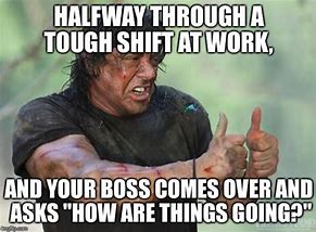 Image result for Rambo Work Meme