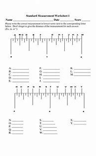 Image result for Measuring with a Tape Measure Worksheet