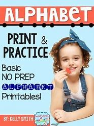 Image result for ABC Print Out Letters