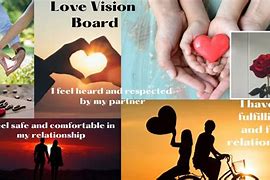 Image result for Vision Board Love Examples
