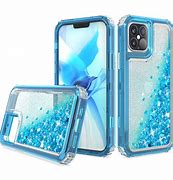 Image result for iPhone 12 Blue Case Light Bolt Yellow