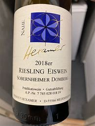Image result for Hexamer Sobernheimer Marbach Riesling Eiswein