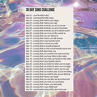 Image result for 25 Day Song Challenge
