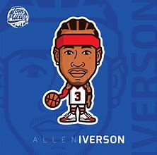 Image result for Allen Iverson Cartoon Drawing