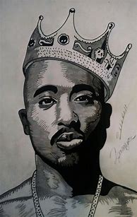 Image result for 2pac Pencil Drawings