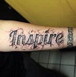 Image result for Shaded Letters Tattoo