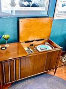 Image result for Radio Turntable Console