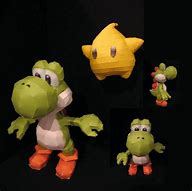 Image result for Yoshi Papercraft