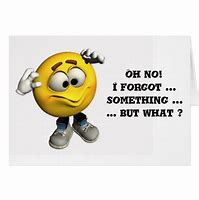 Image result for Forgot Something Cartoon