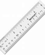 Image result for Clear 6 Inch Ruler