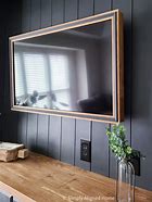 Image result for Frames for Wall Mounted TV