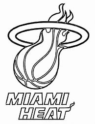 Image result for Miami Heat Logo Coloring Page