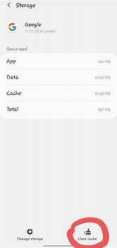 Image result for Google On iPhone Clear Cache