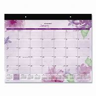 Image result for Floral Desk Pad Calendar