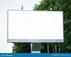 Image result for Billboard Plain White