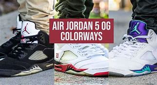 Image result for Jordan 5 Colorways