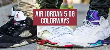 Image result for Jordan 5 Og Color Ways