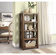 Image result for Brown Book Case Stereo System