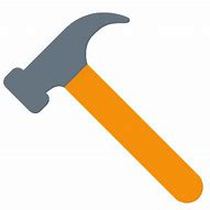 Image result for Hammer Emoji Transparent