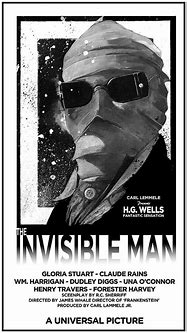 Image result for Invisable Man Movie Poster