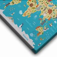 Image result for World Map Wall Panel Art