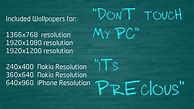 Image result for Don Tuch My Desk Images. Free