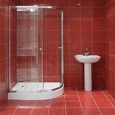 Image result for Pebble Tile Bathroom Floor