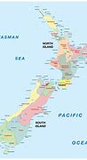 Image result for New Zealand Geography Map