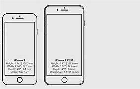 Image result for iPhone 7 vs 12 Mini Size