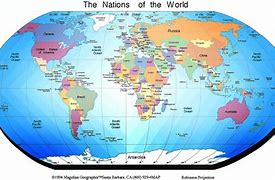 Image result for World Political Map Hindi